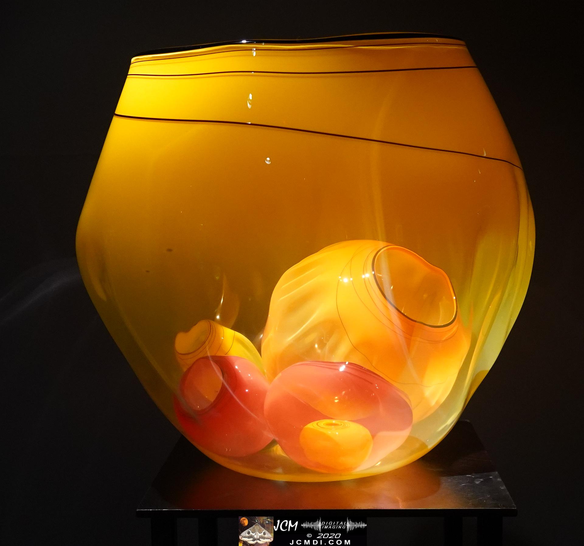 20200930 CheekWood Chihuly - bowl sculpture